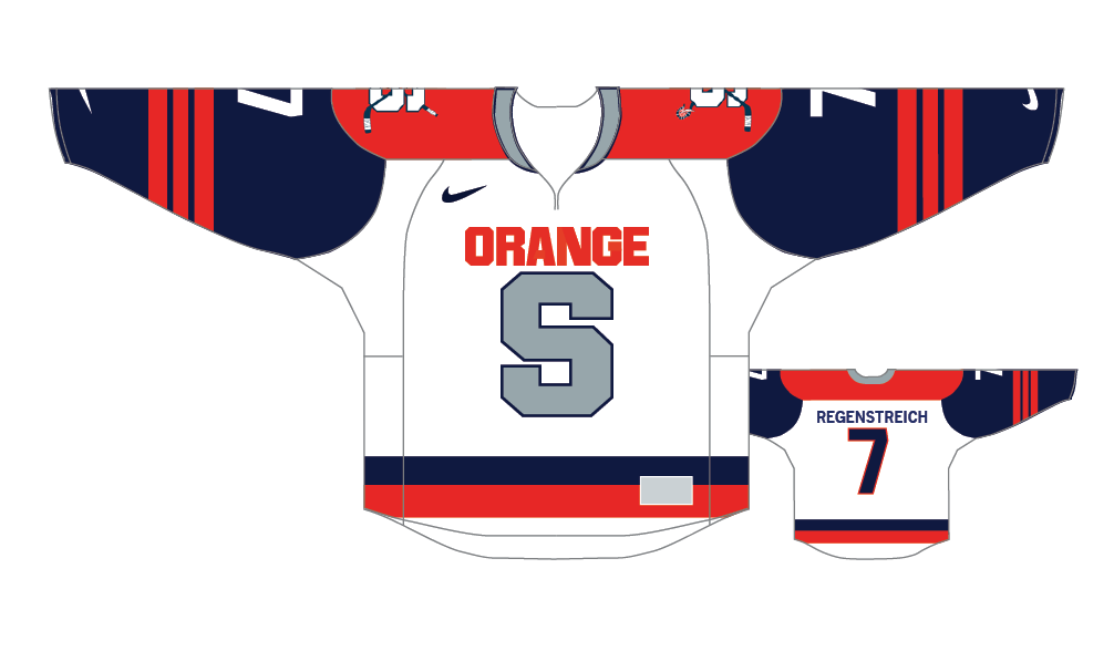 syracuse university hockey jersey